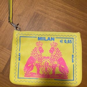 Rebecca Minkoff postage stamp clutch